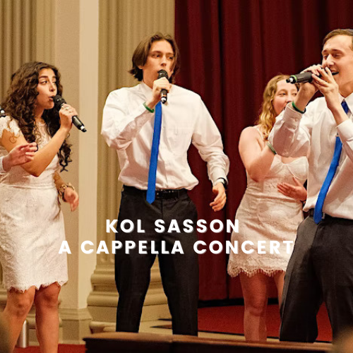 KOL SASSON A Capella Concert for KI ENCOUNTERS